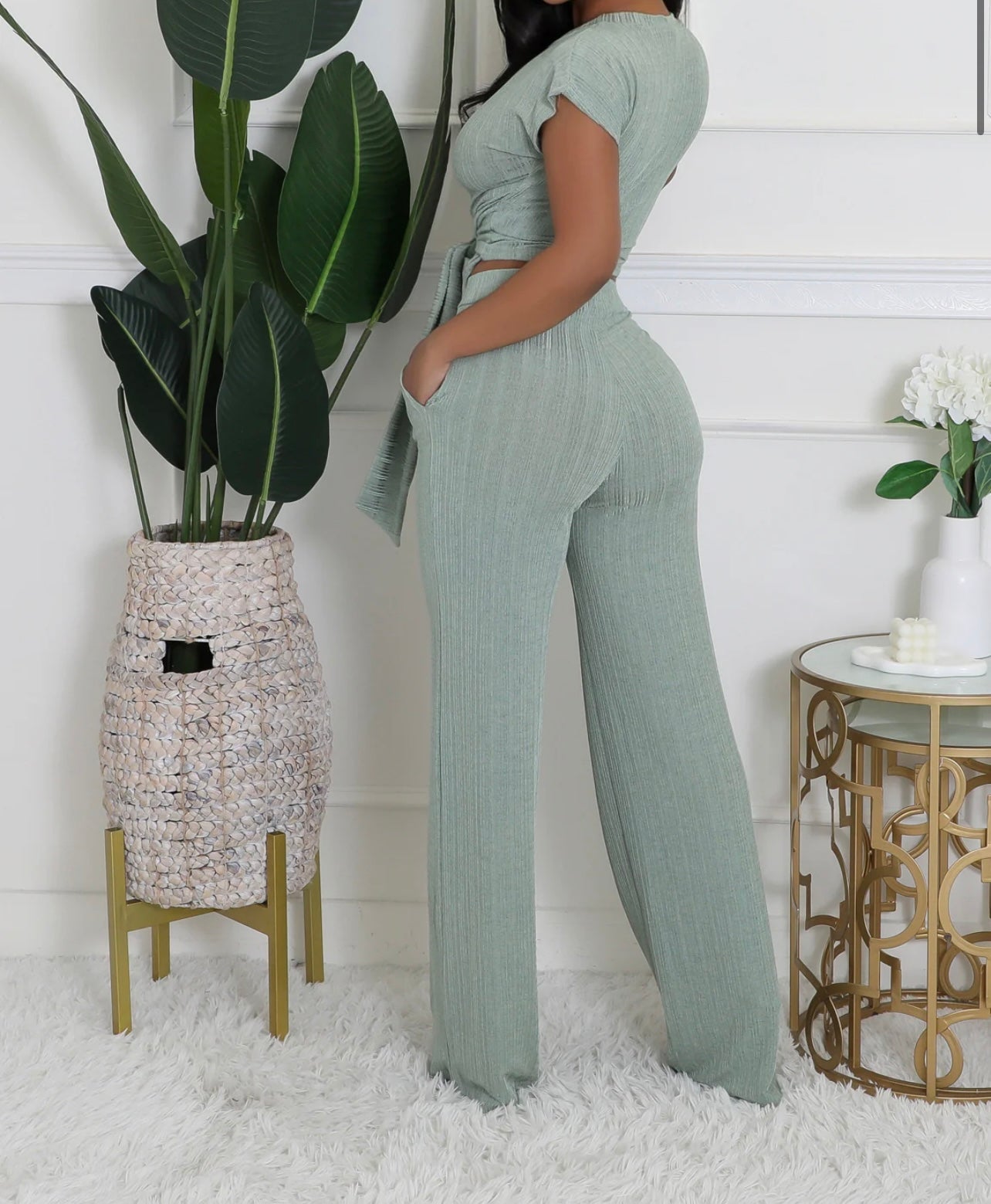 Here For It Pants Set(restock)